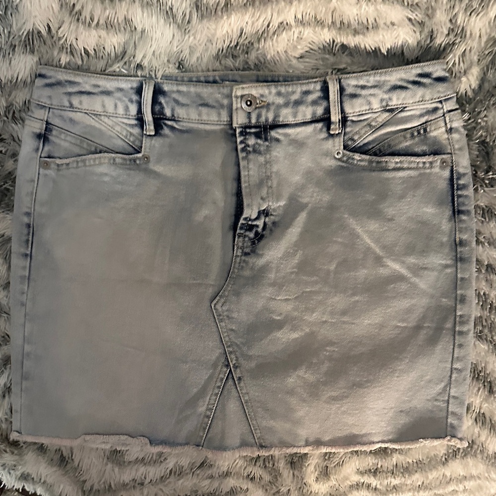 Jessica Simpson Light Blue Denim Skirt